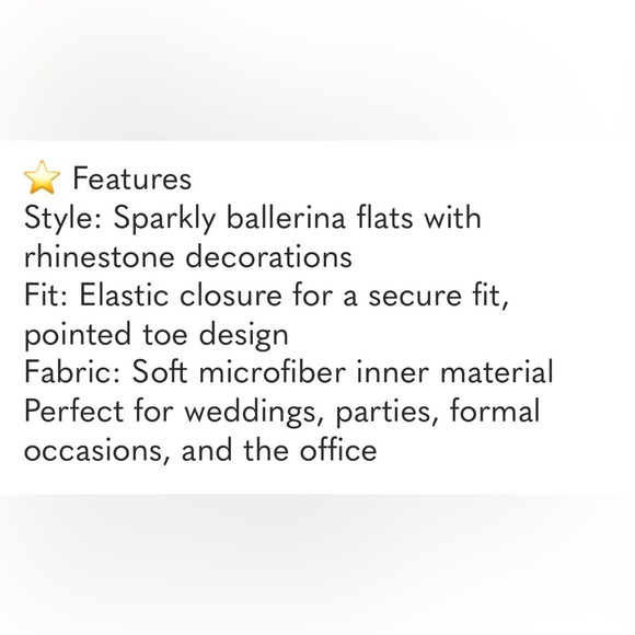 Gold Embellished Women's Flats - Picture 9 of 12